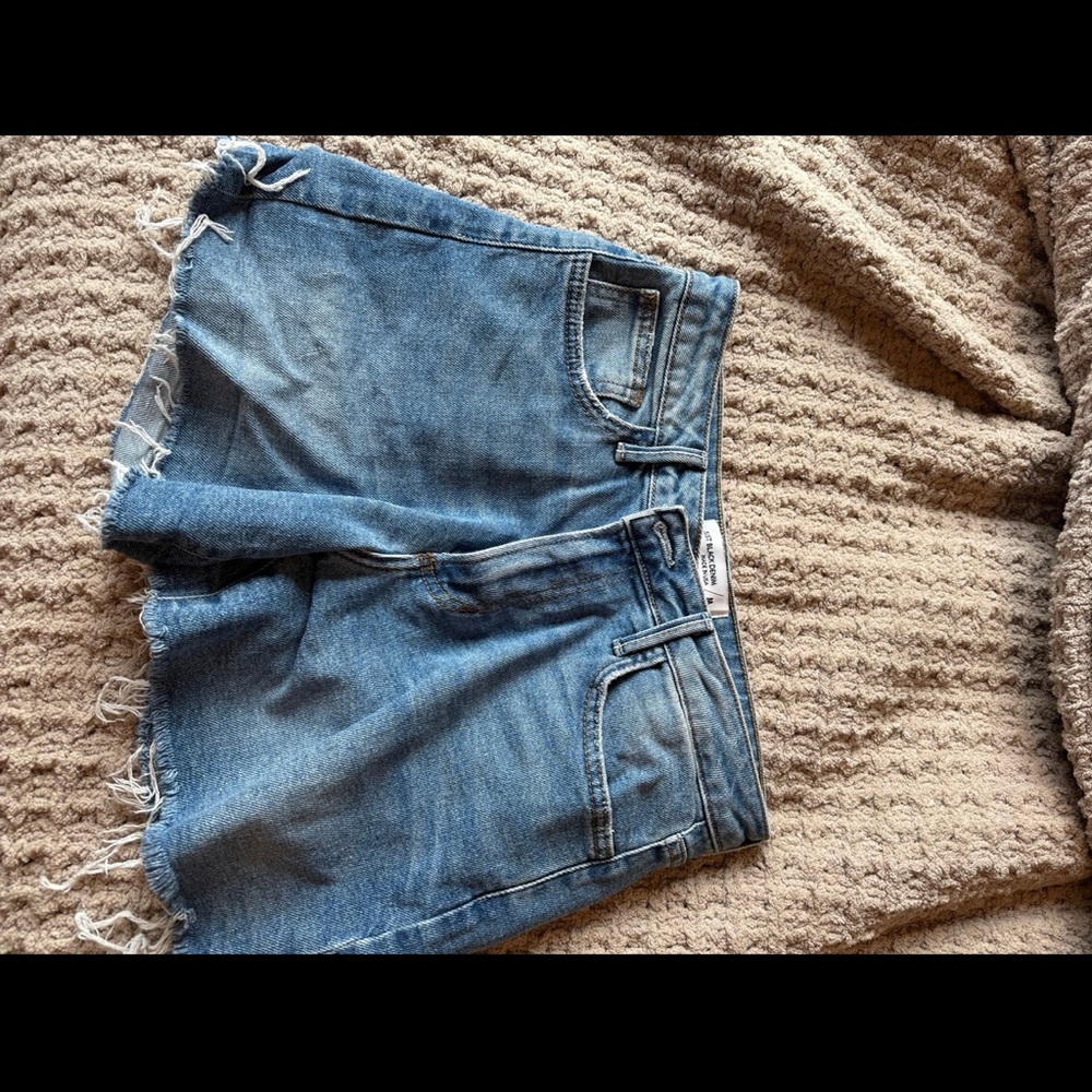 H&M Blue Jean Shorts Classic Denim Style